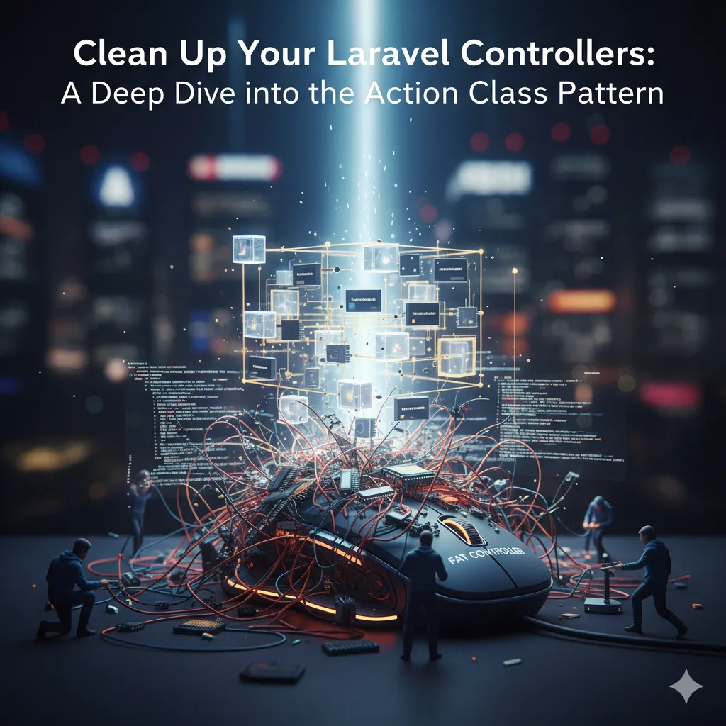 Read post: Clean Up Your Laravel Controllers: A Deep Dive into the Action Class Pattern