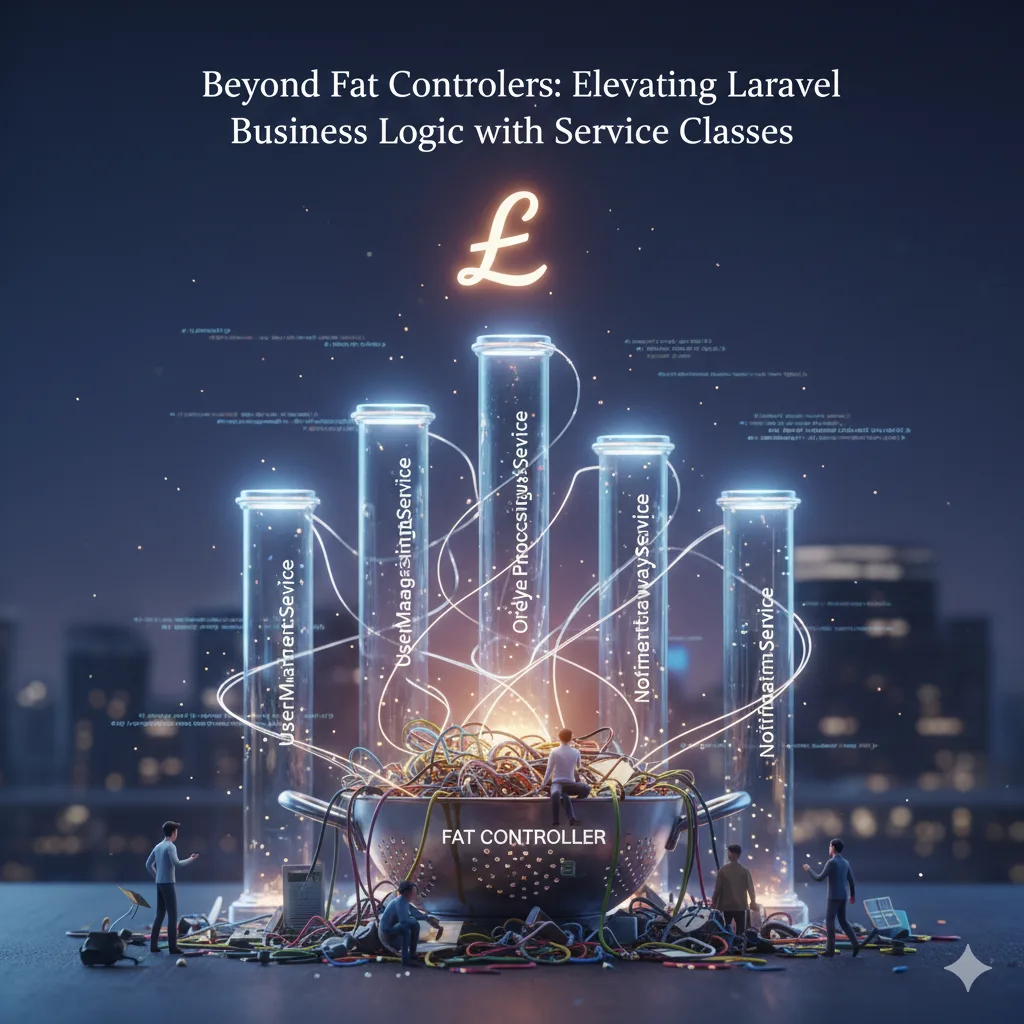 Read post: Beyond Fat Controllers: Elevating Laravel Business Logic with Service Classes